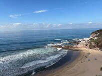 Happy hour view from balcony.