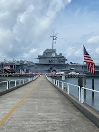 Aircraft carrier at Patriots Point