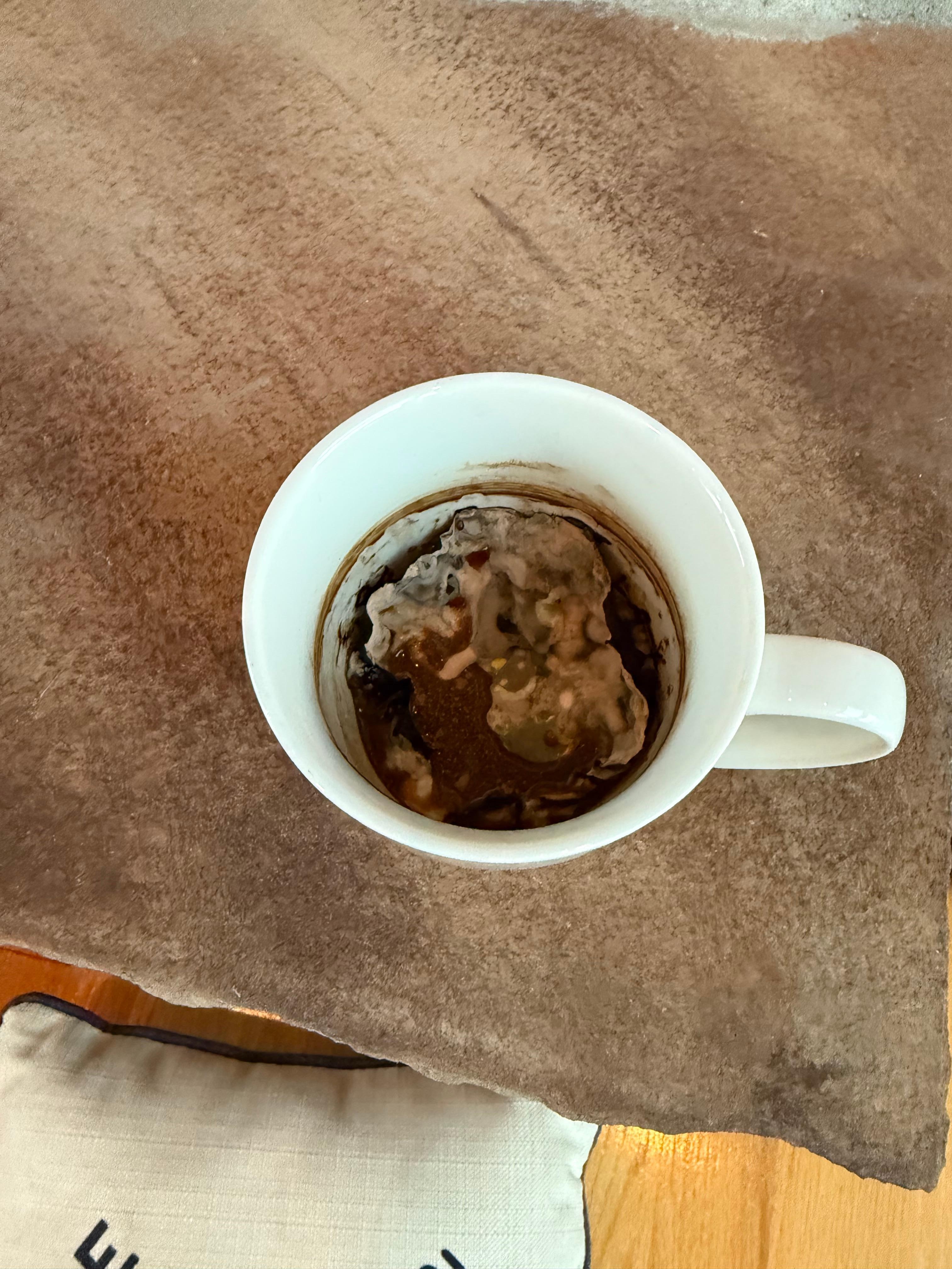 Disgusting left overs from previous renter.