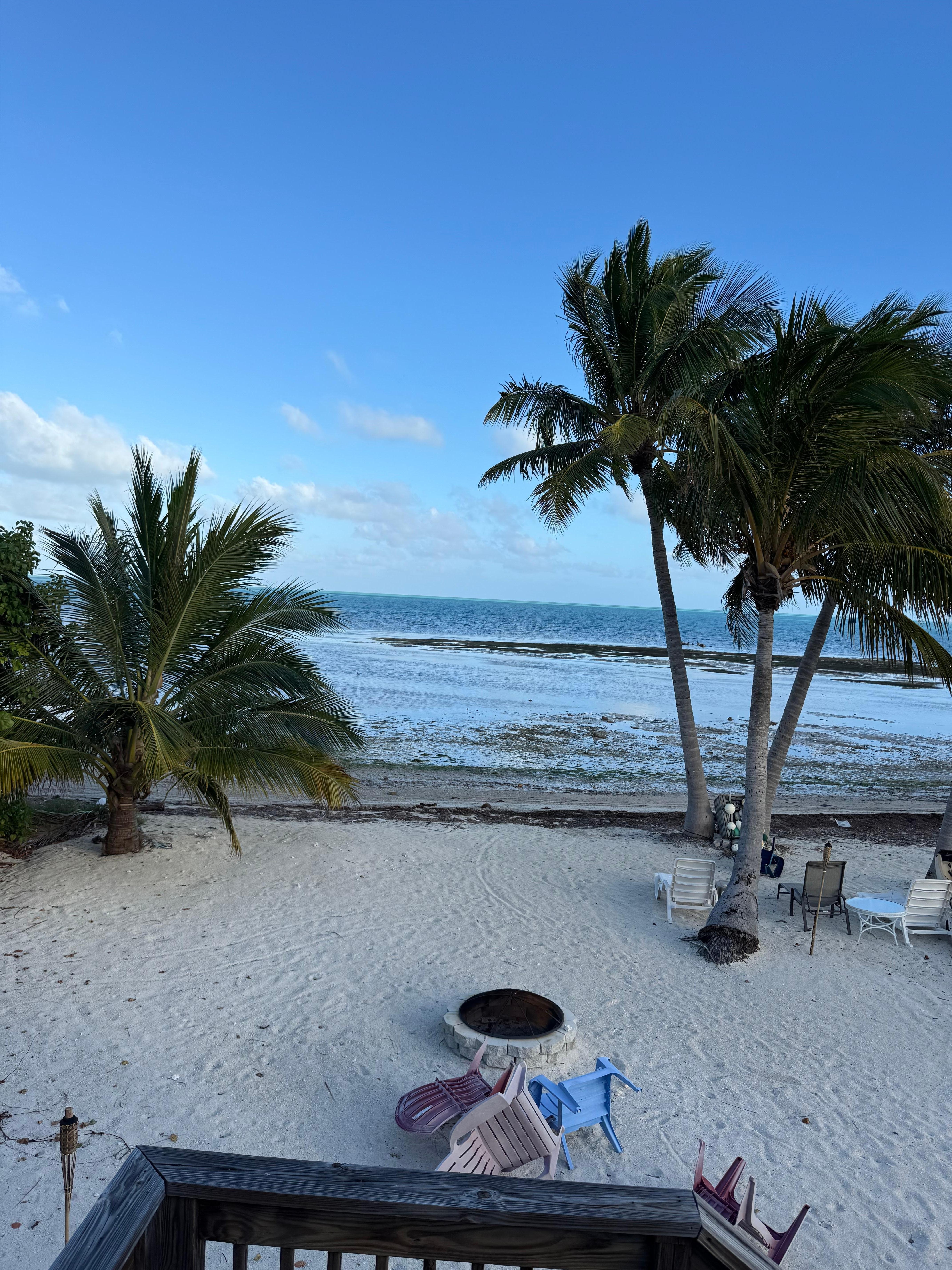 Our view from the deck. Absolutely beautiful 