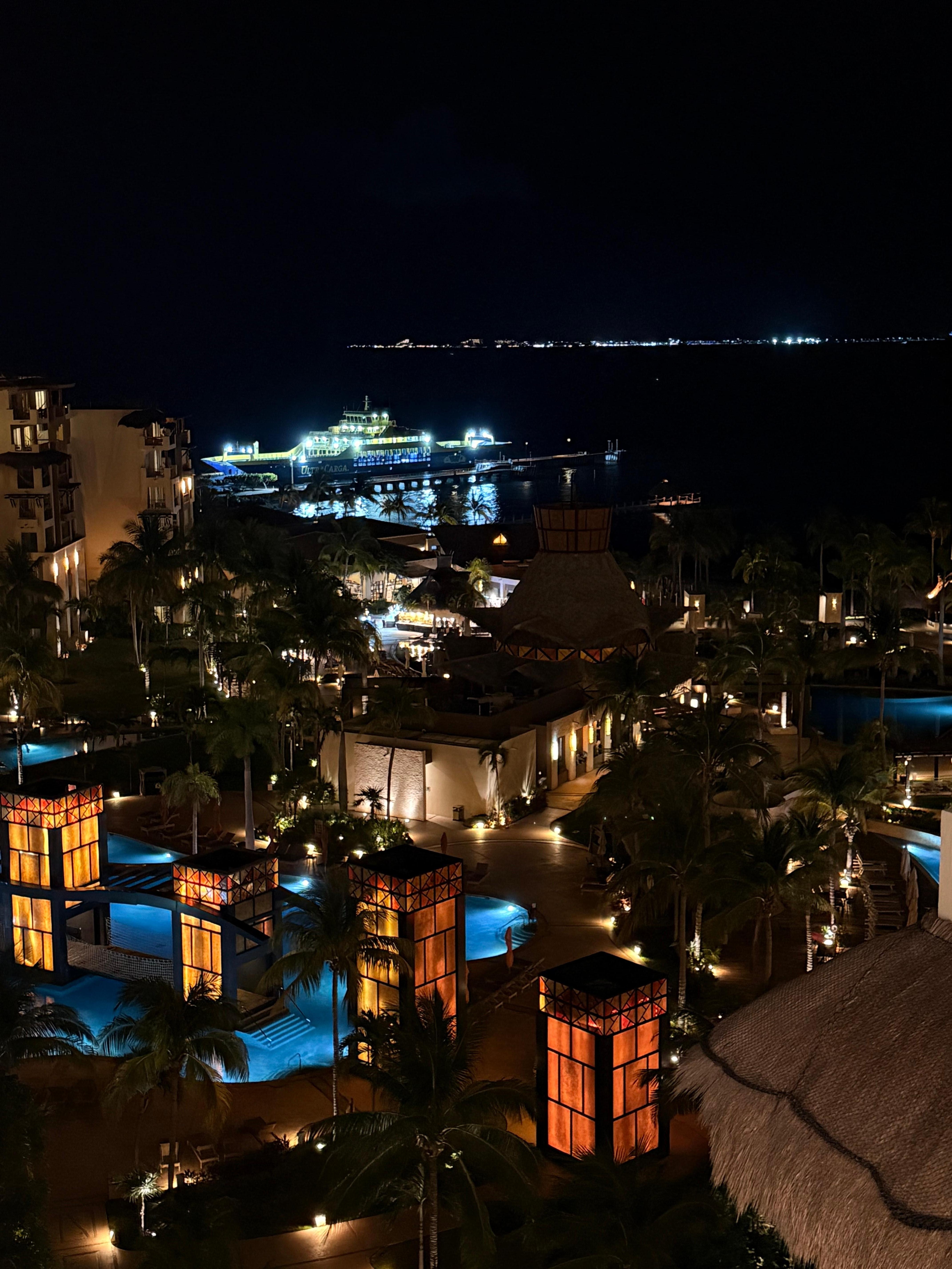 Muchas amenidades en la playa, snacks rápidos y deliciosos 