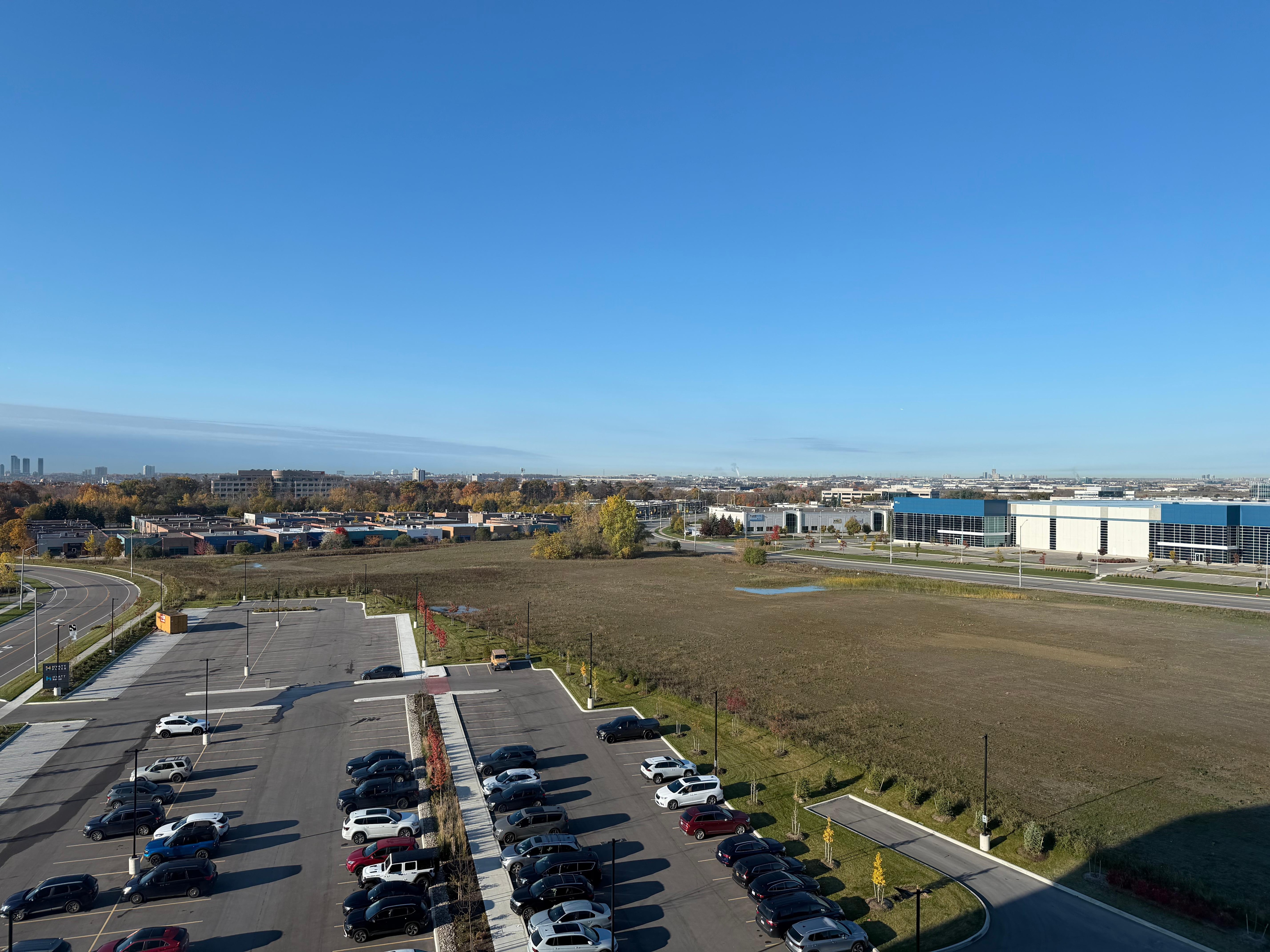 View from living room