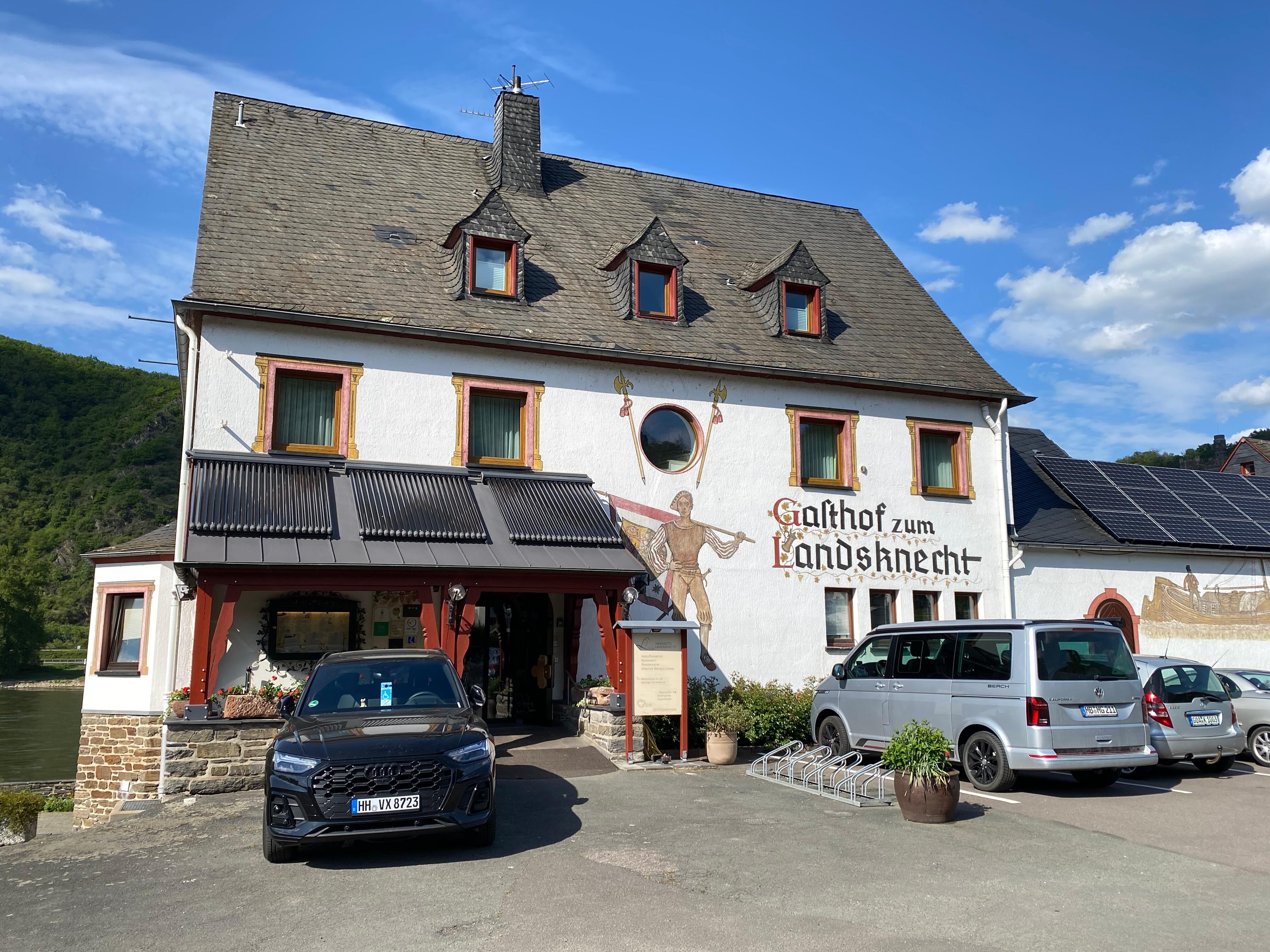 Front of hotel
