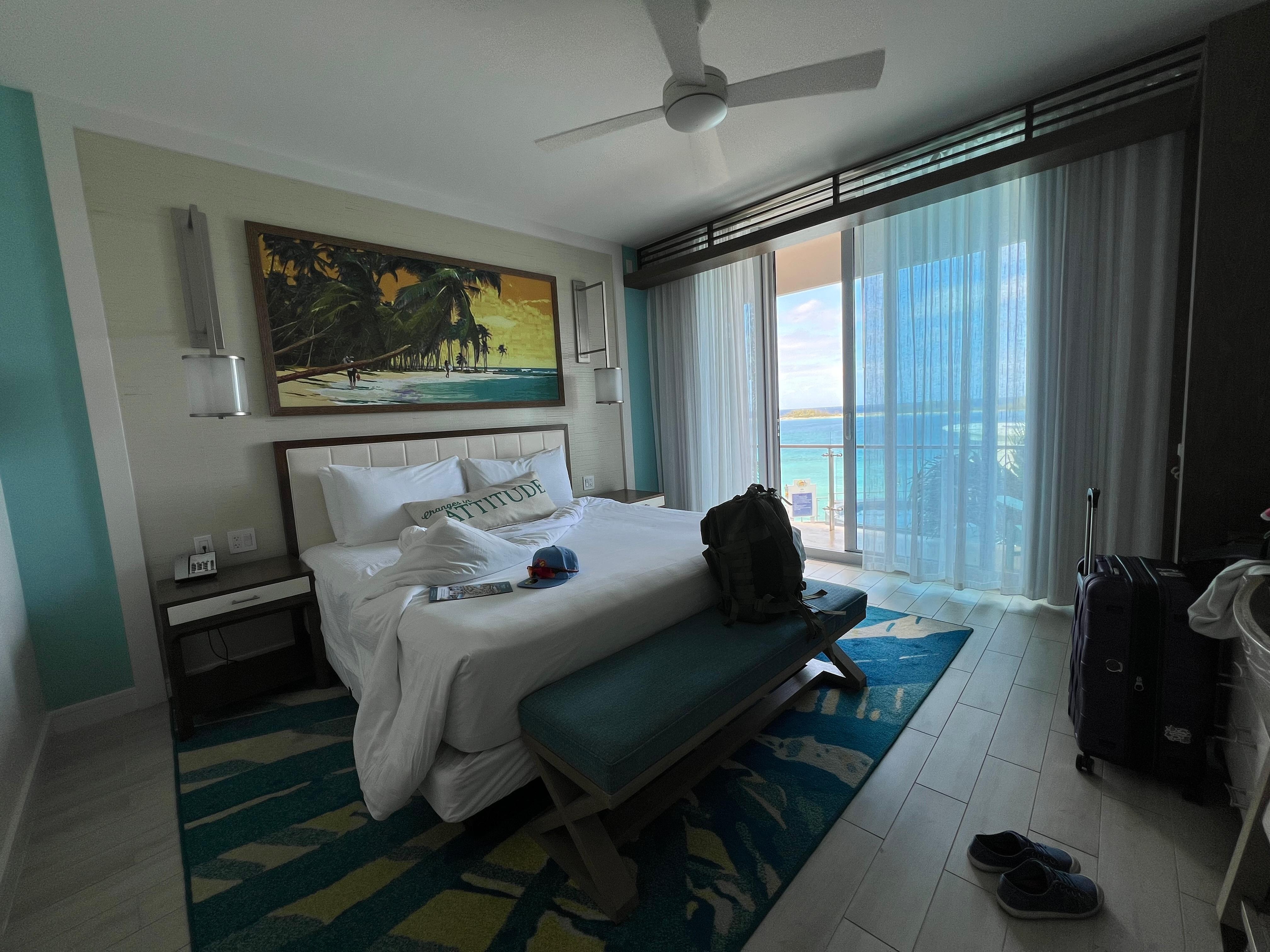 Our room was just above the adult pool area. Great spot. 