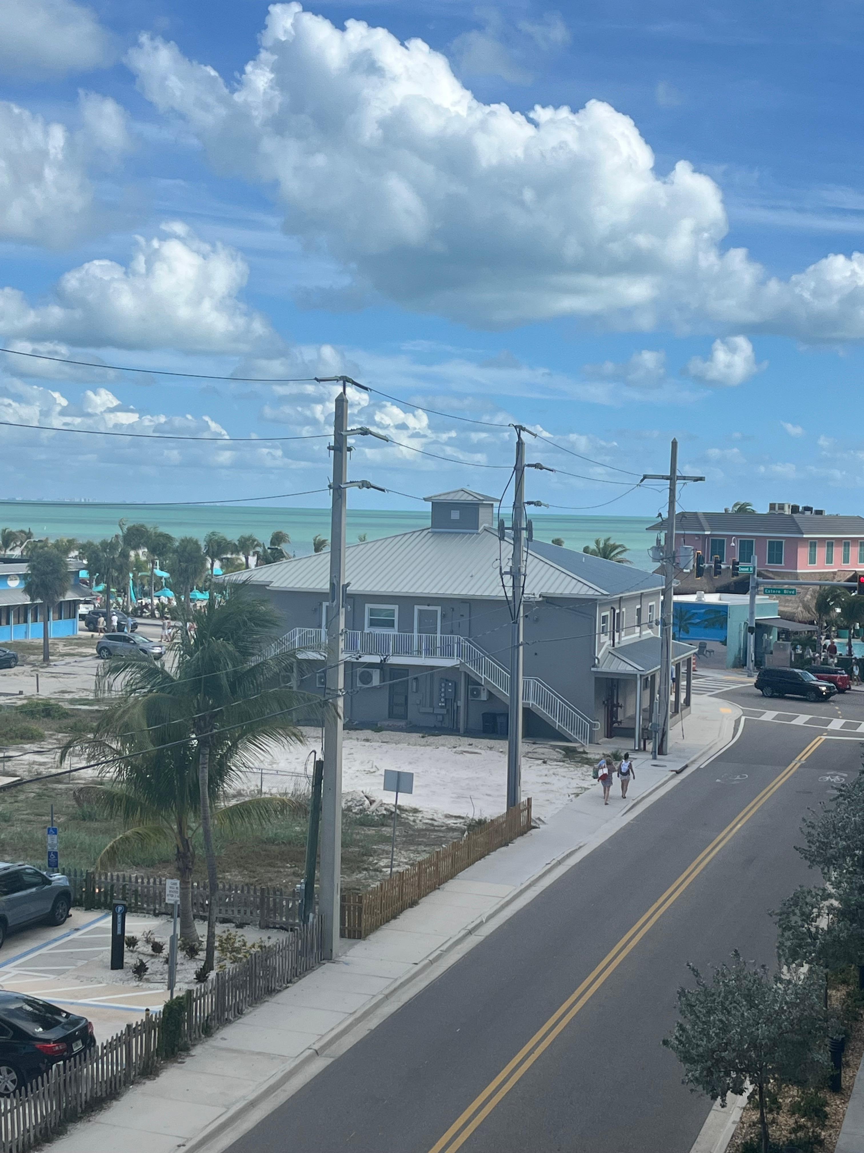 Balcony view from room to the right