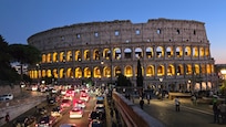 20 minute walk to the Coliseum, or an easy bus ride