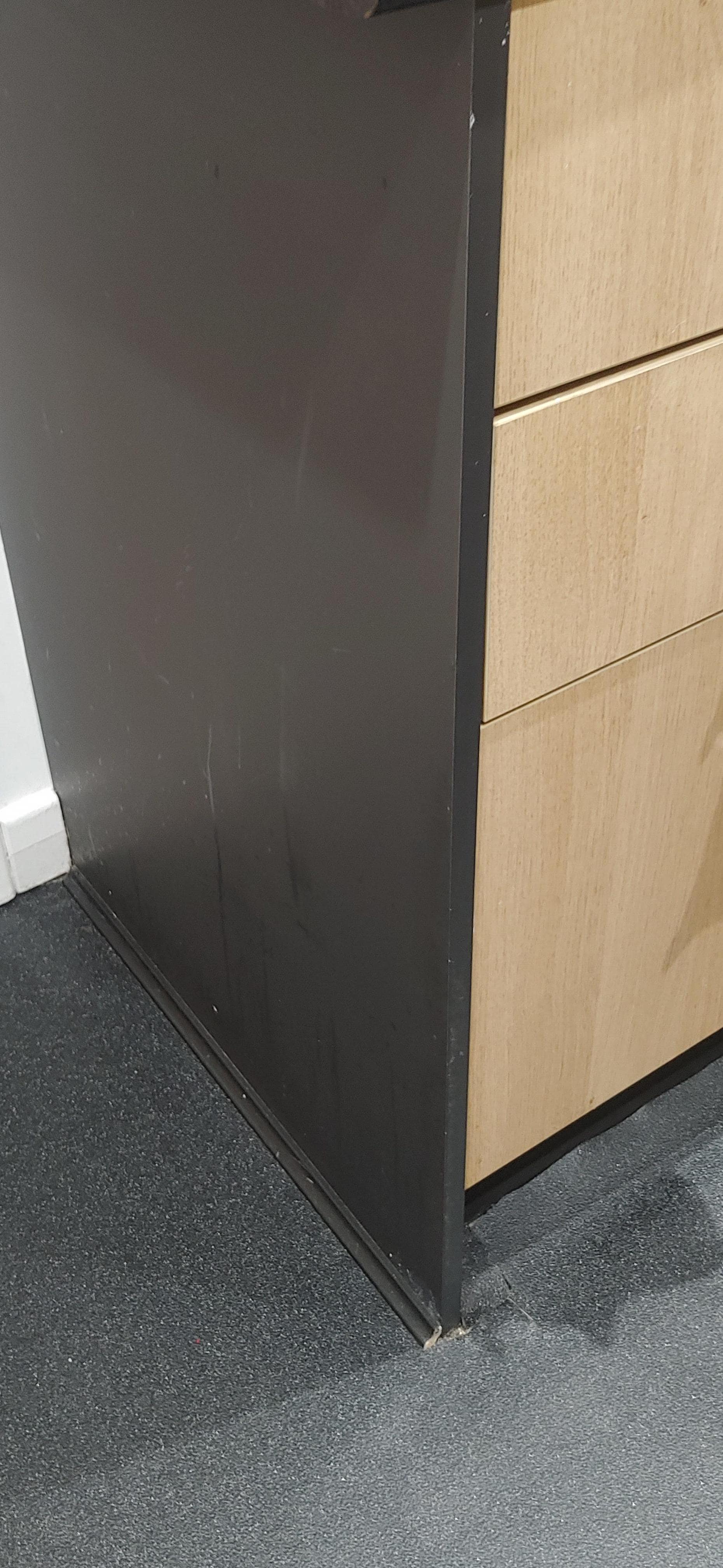 Dirty greasy cabinet