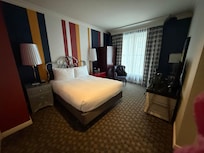 Beautiful decor … only drawback was the chair blocking the wardrobe