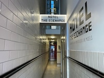 The entrance hallway.