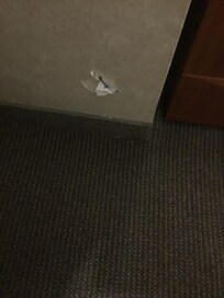 Hole in Sheetrock in room