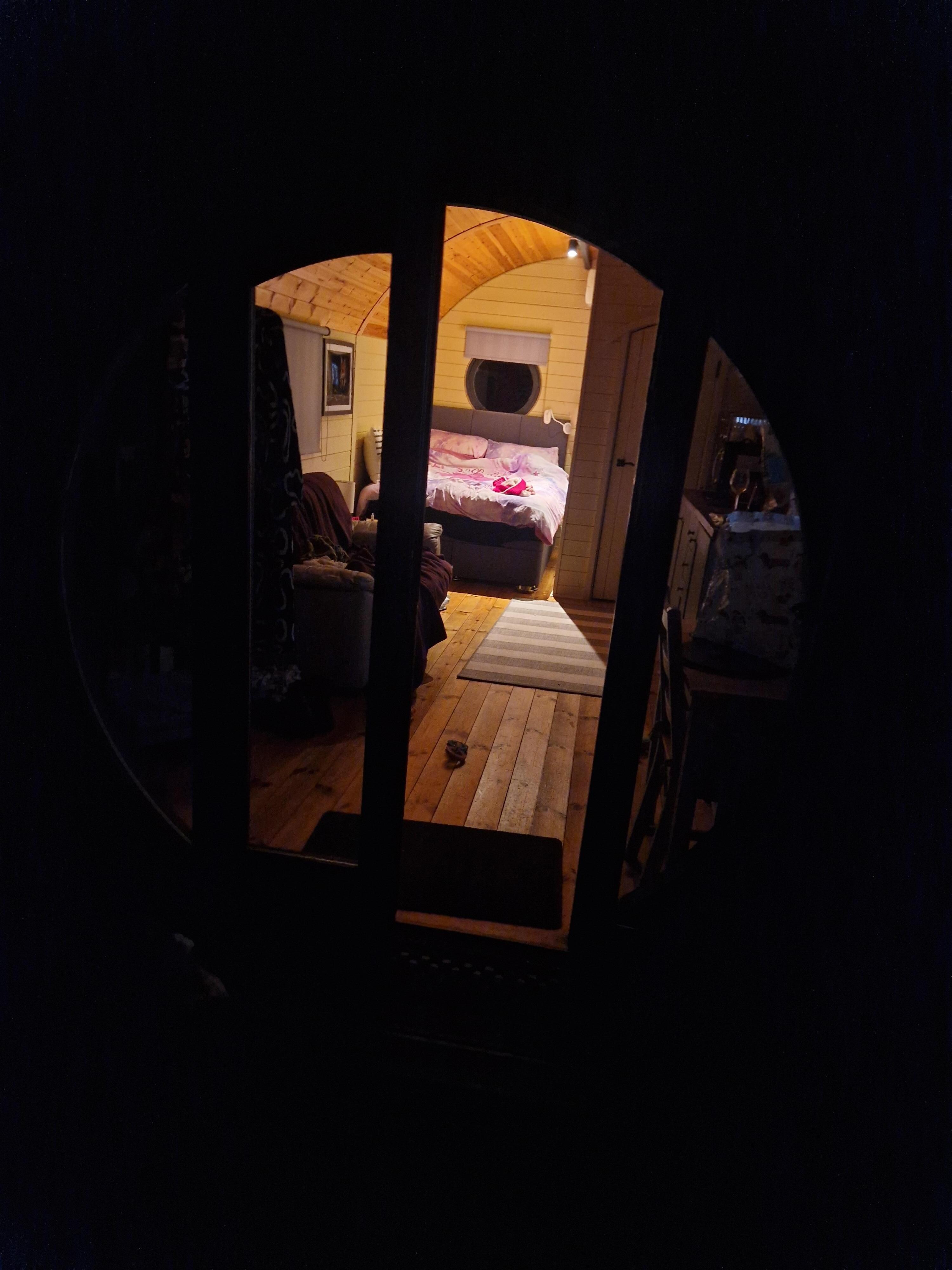 Made me think of a cosy hobbit home!