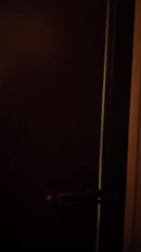 In the 2nd room, the door could not fully closed. You could see the gap and hear the door slammed frequently from the adjacent stairs exit.