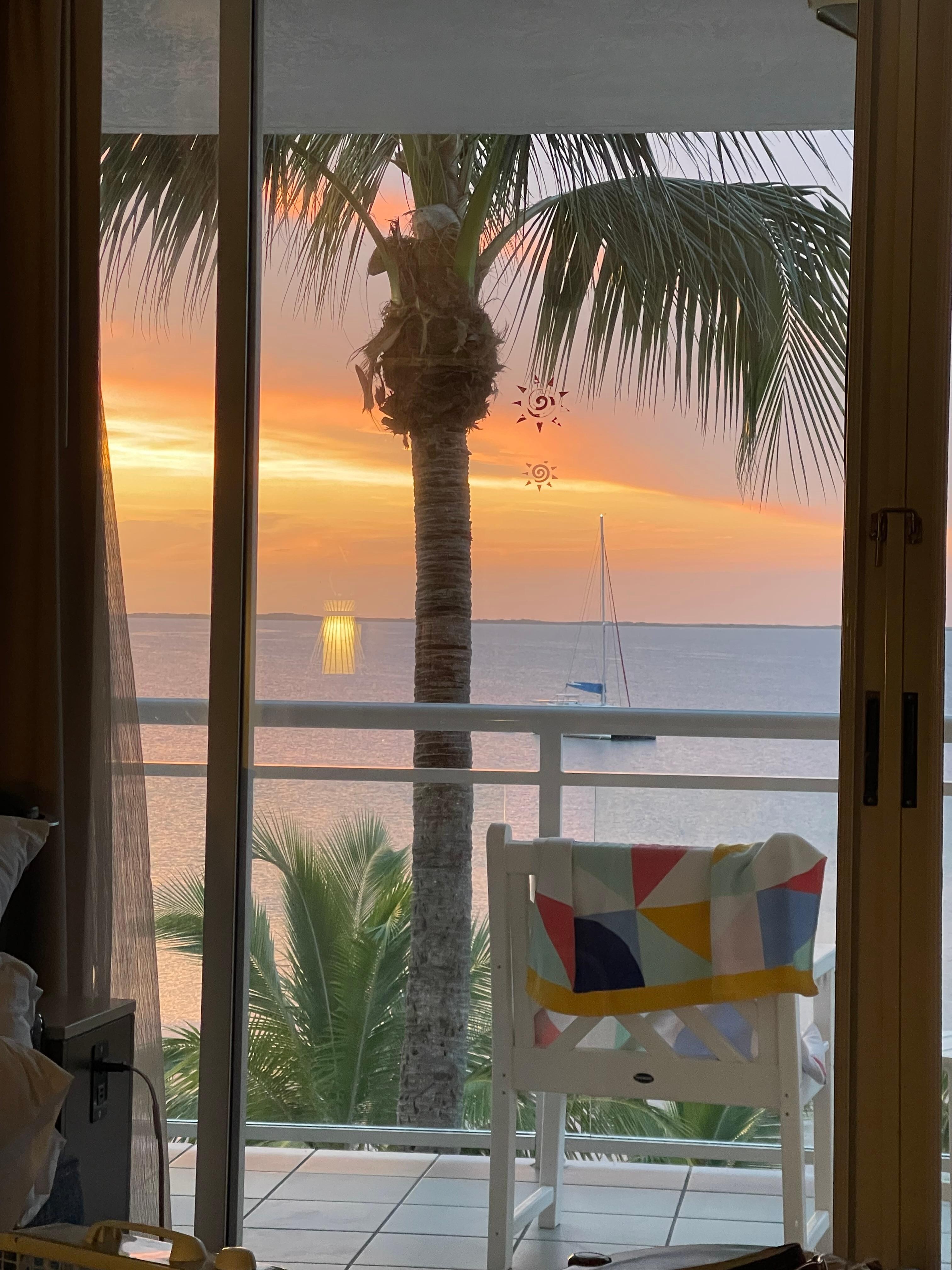 Beach view from room 303! 