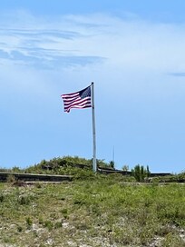 Old glory at Fort Pickens
