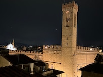 View from rooftop bar