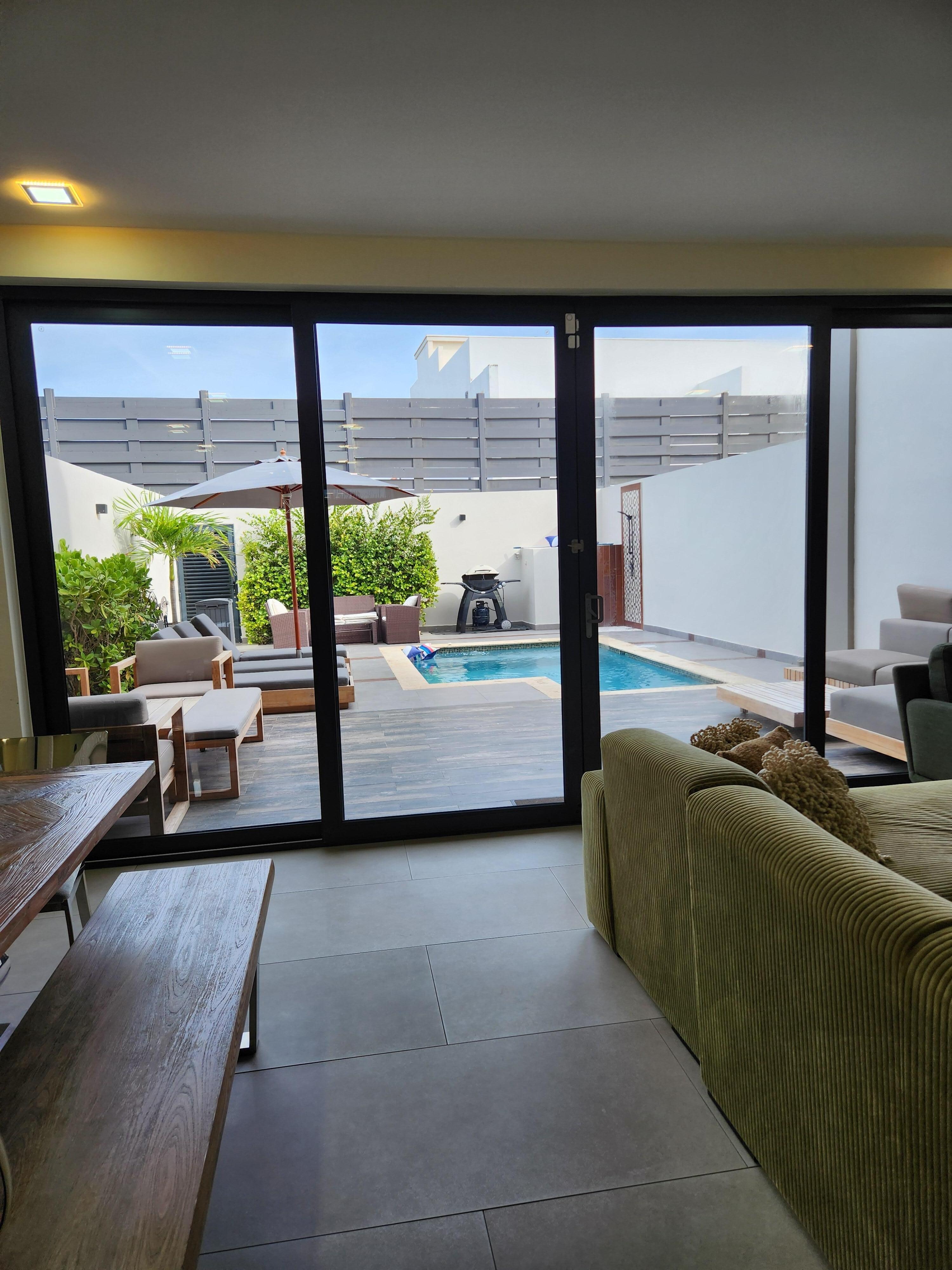 Living and dining area