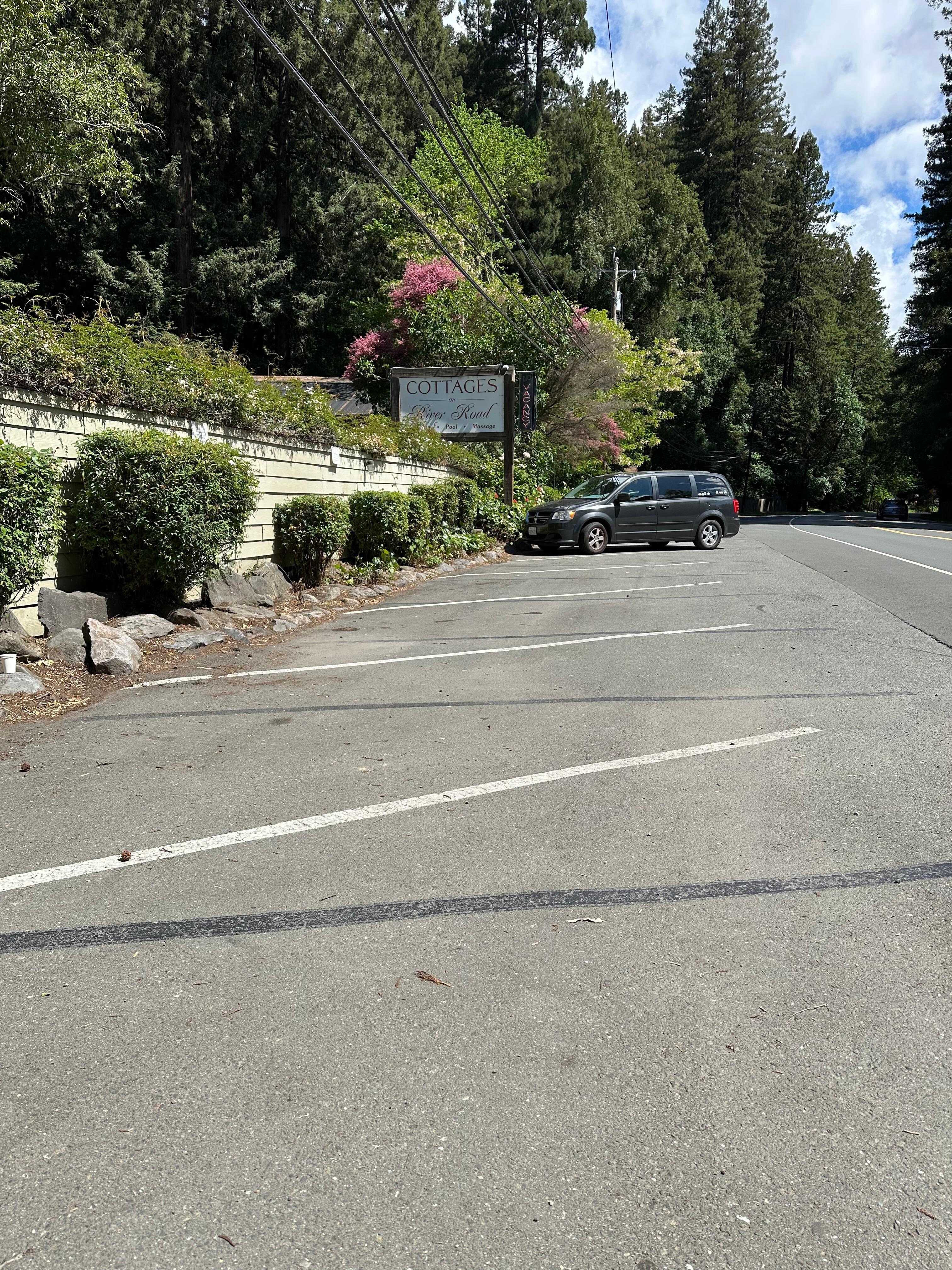 Road way parking