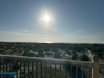 Sitting on the deck for my morning coffee