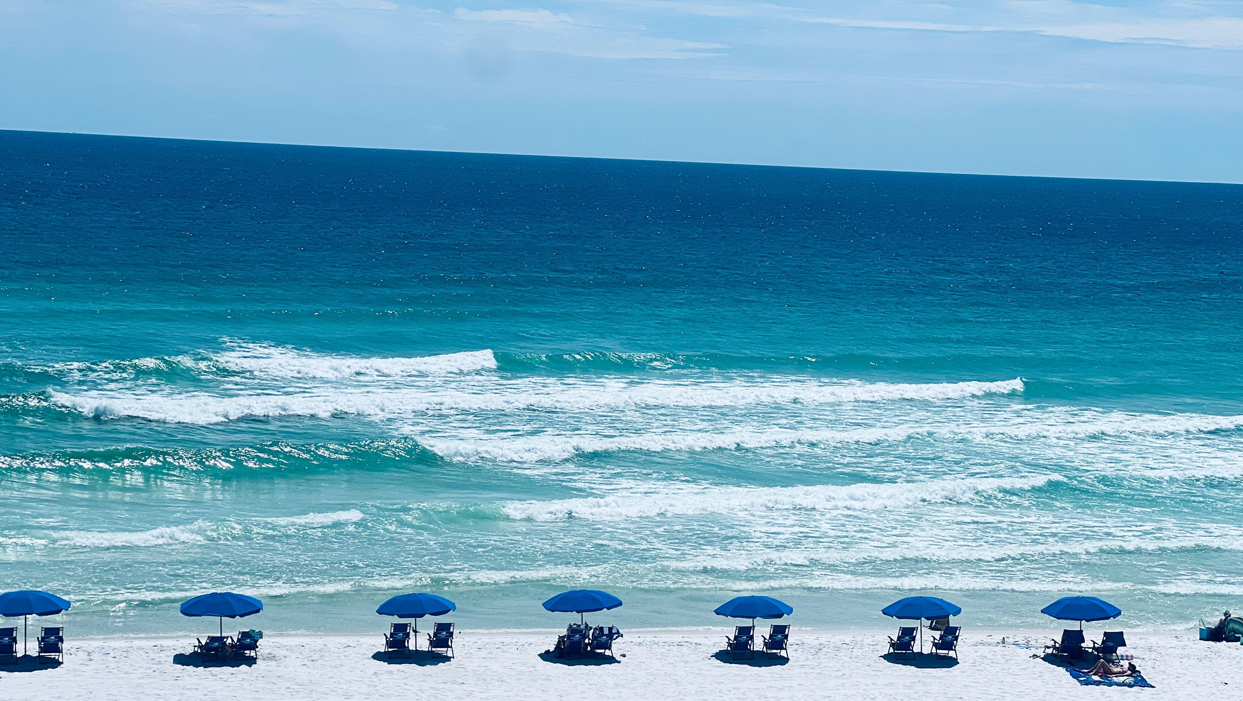 Beautiful view from the balcony. 