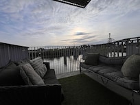 We enjoyed delicious host provided coffee every
Morning on the balcony.
