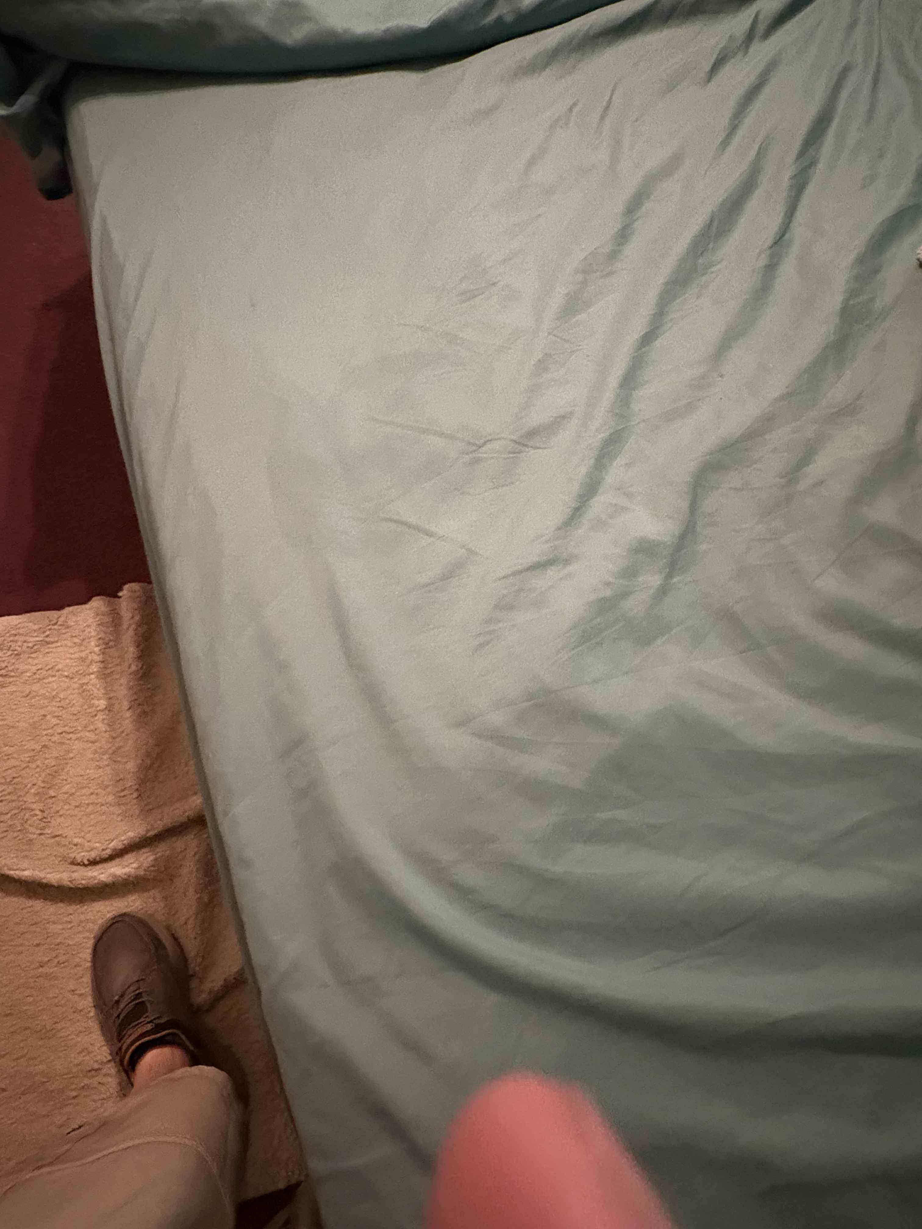 Stain on the sheets