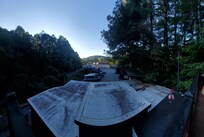 Panoramic from rooftop deck