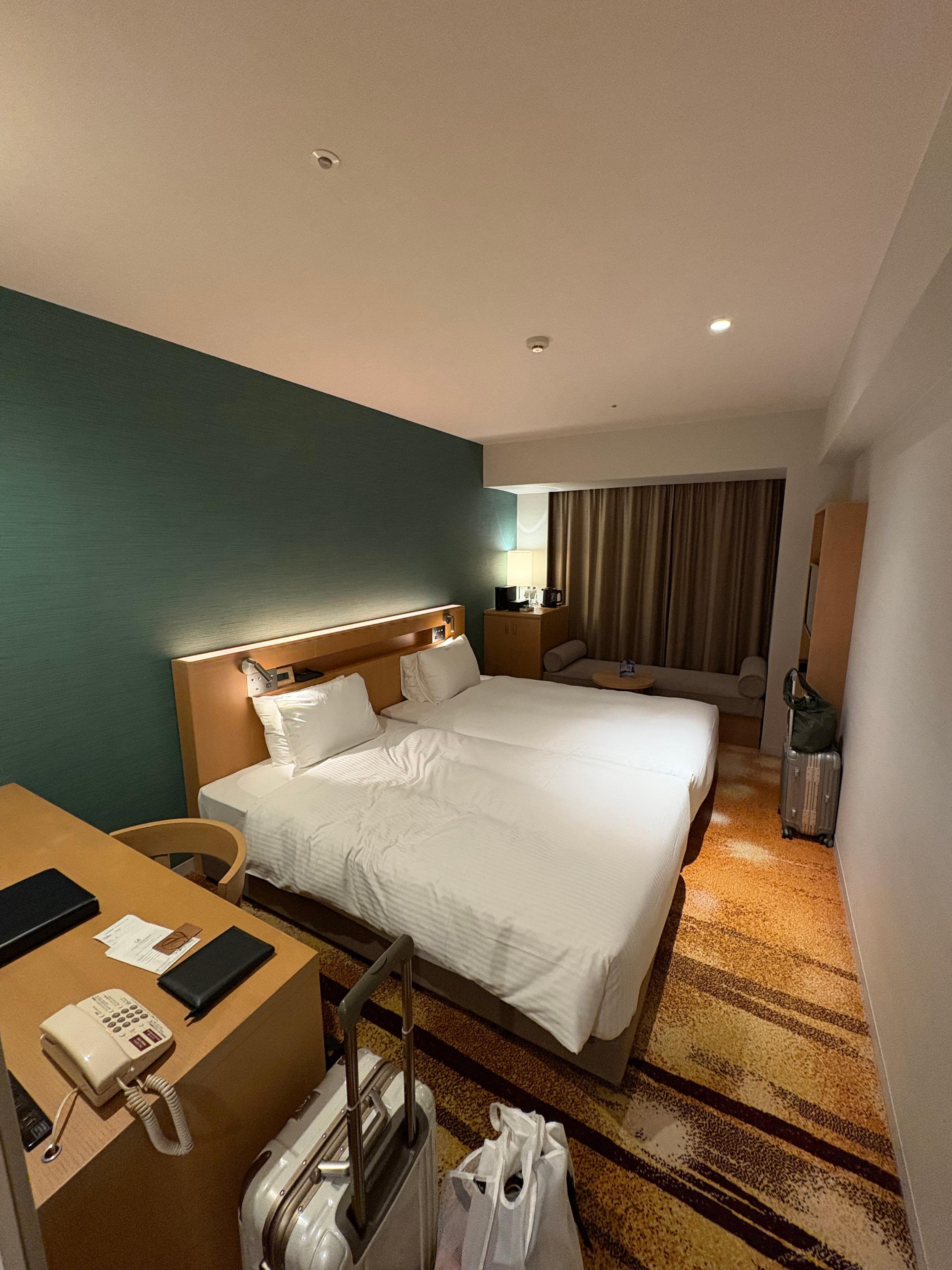 ラウンジ階の高層フロア