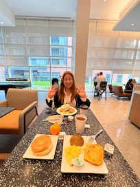 Breakfast included
