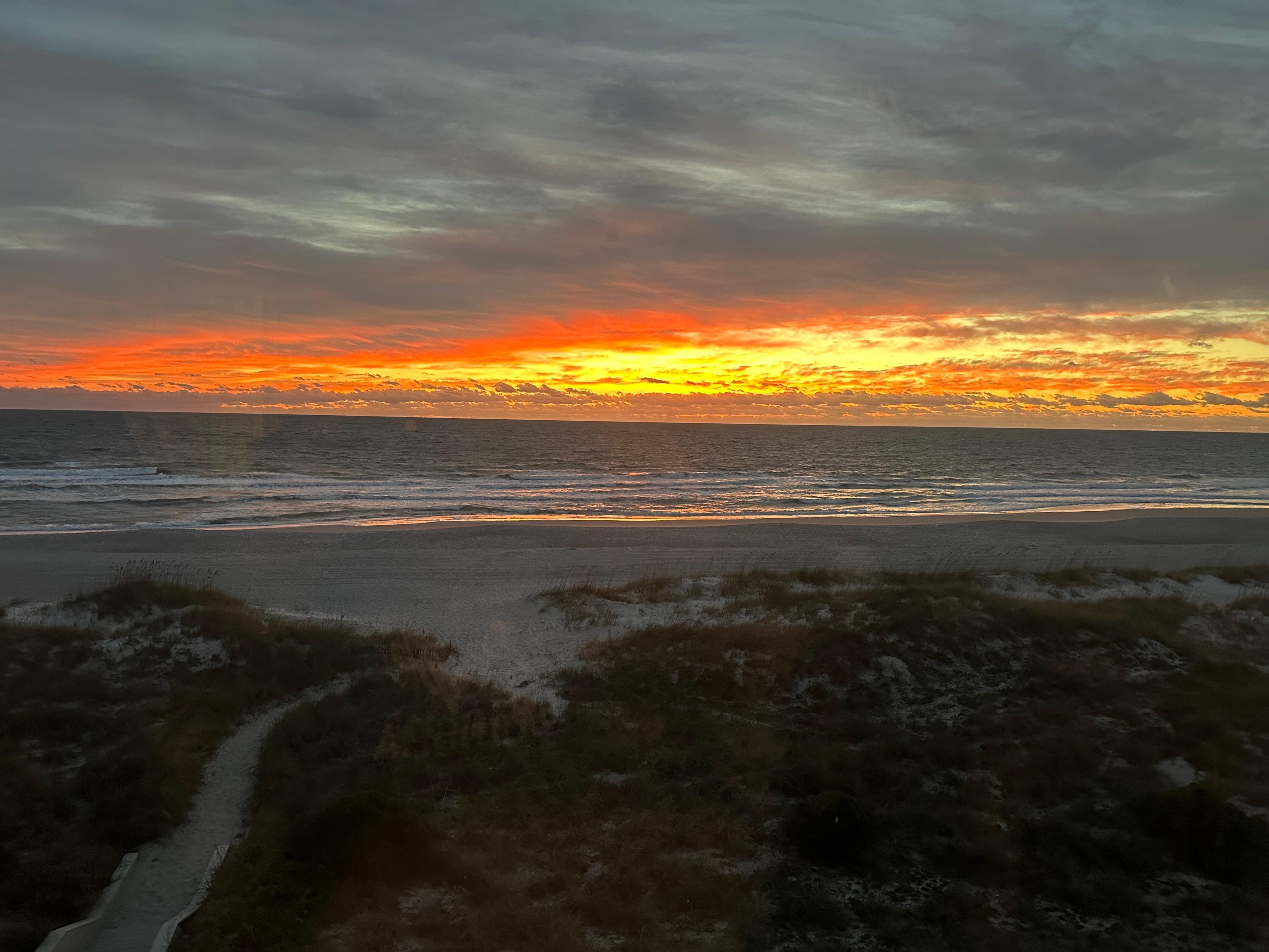 View from the balcony 