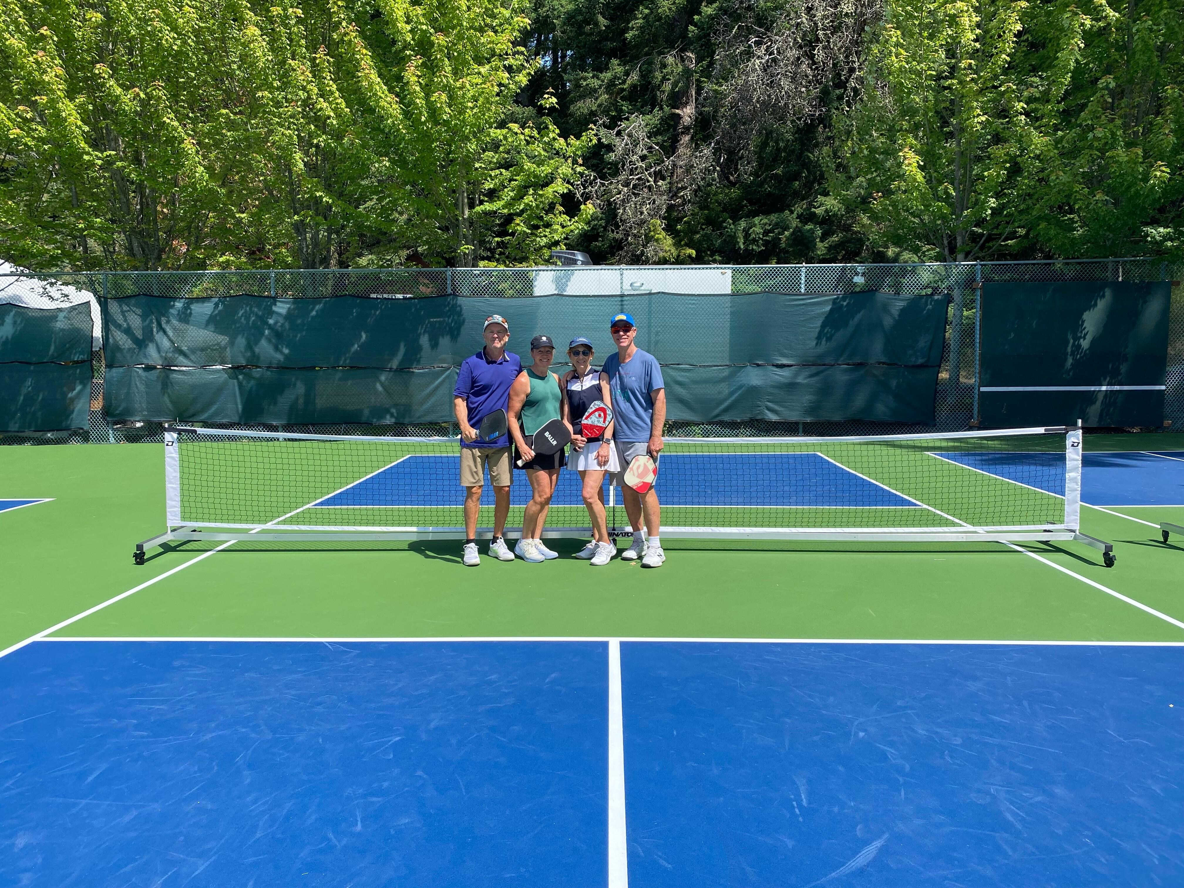 Roche Harbor Pickleball courts
