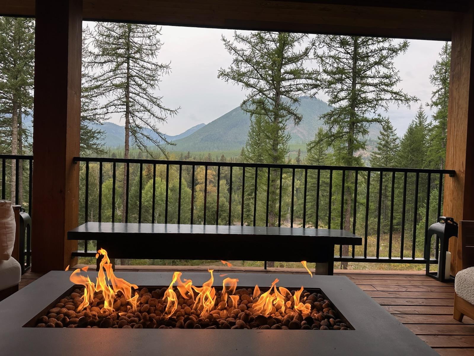 Morning coffee with a view