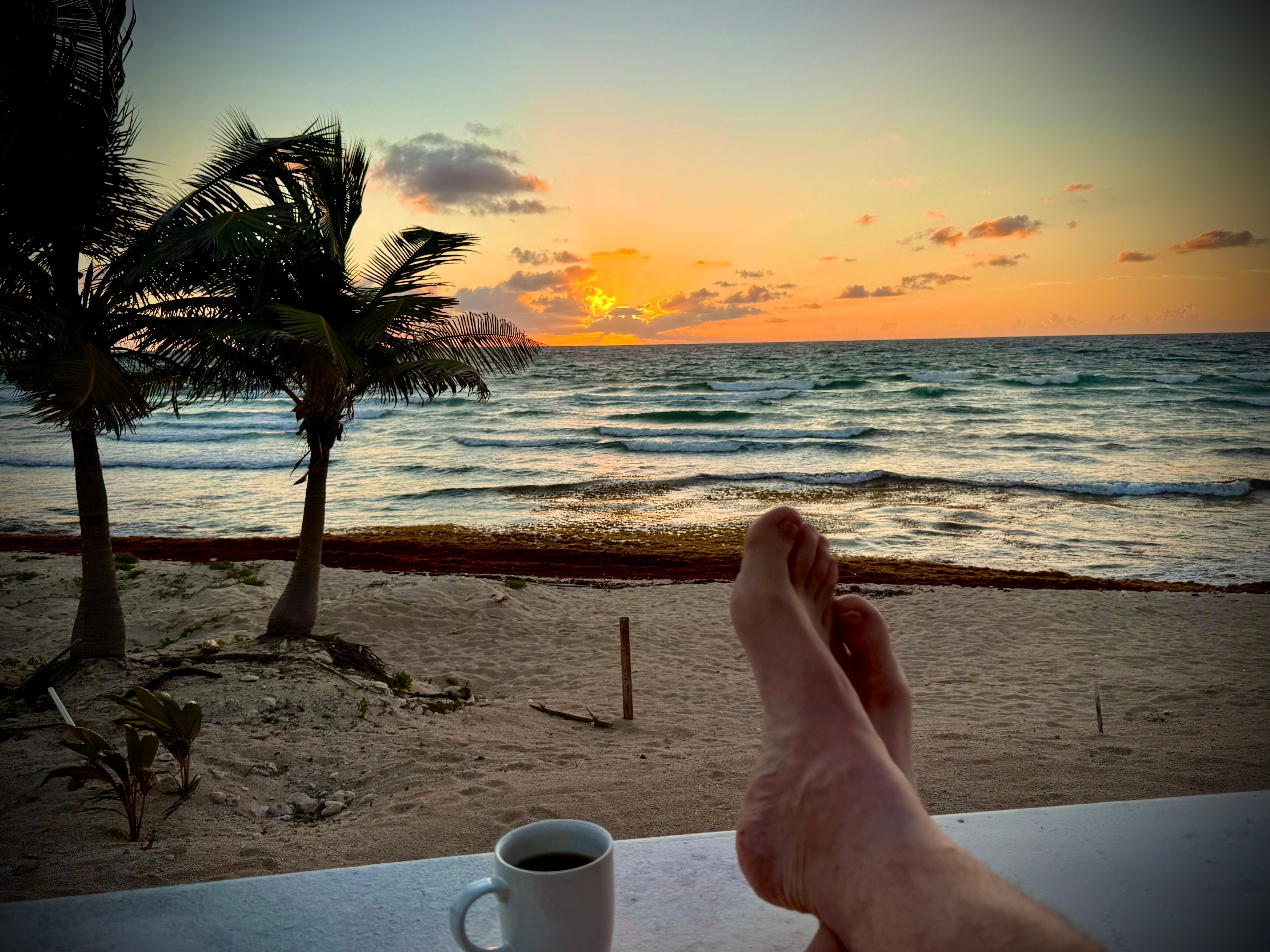 Sunrise everyday was perfect!