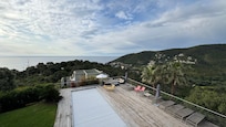 Vue de la terrasse !