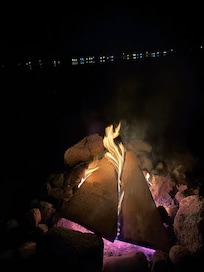 Finally got to start the fire pit