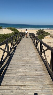 Path to the beach 2mins walk