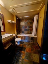 Bathroom with tub shower combination buy some rooms have separate shower tub combinations