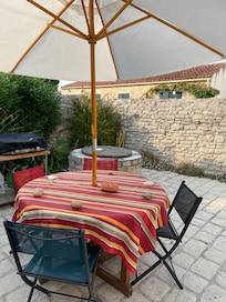 Belle terrasse au calme