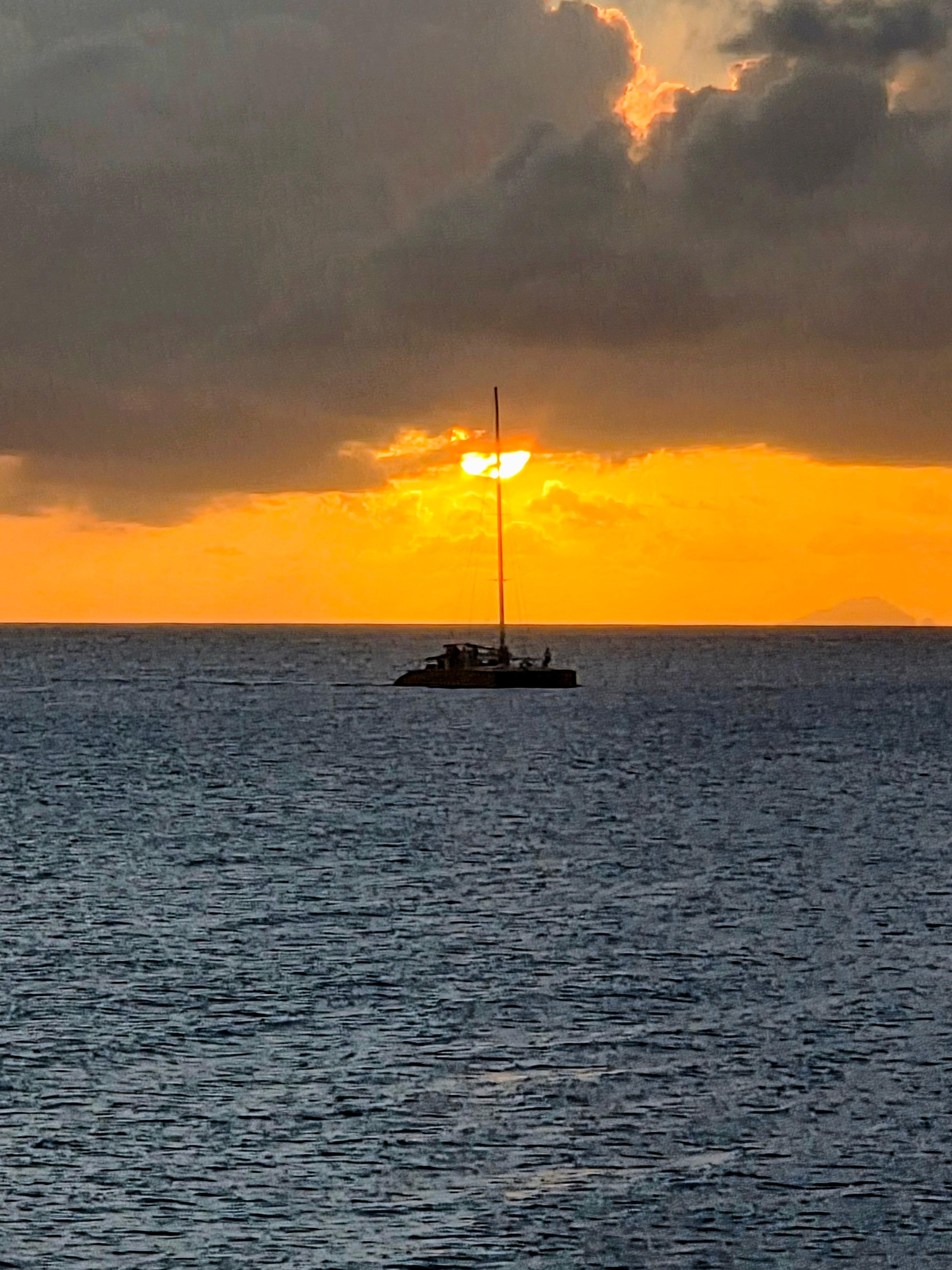 Sunset from the King room view.