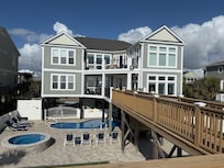 The back of the house