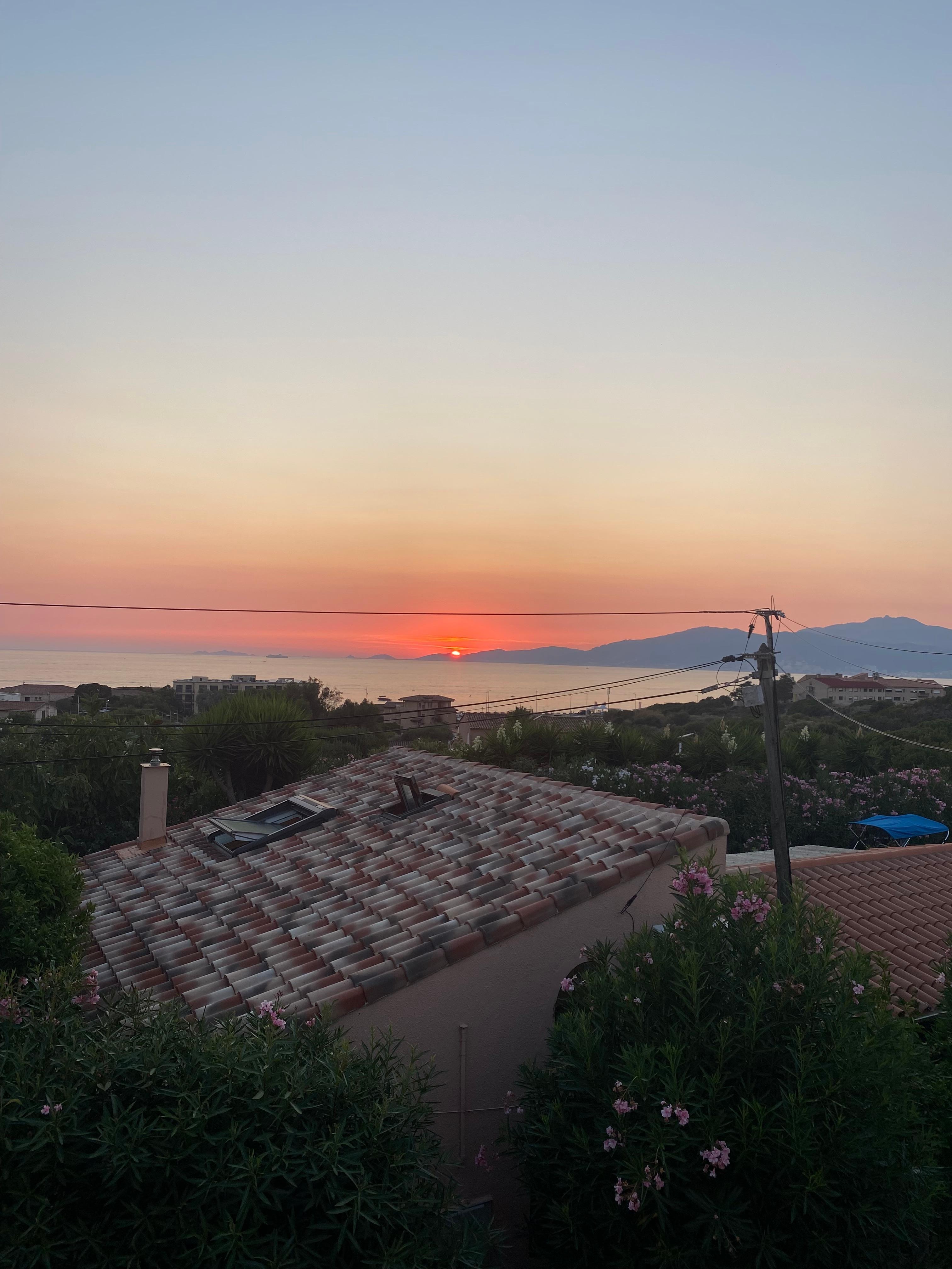 Magnifique coucher de soleil 