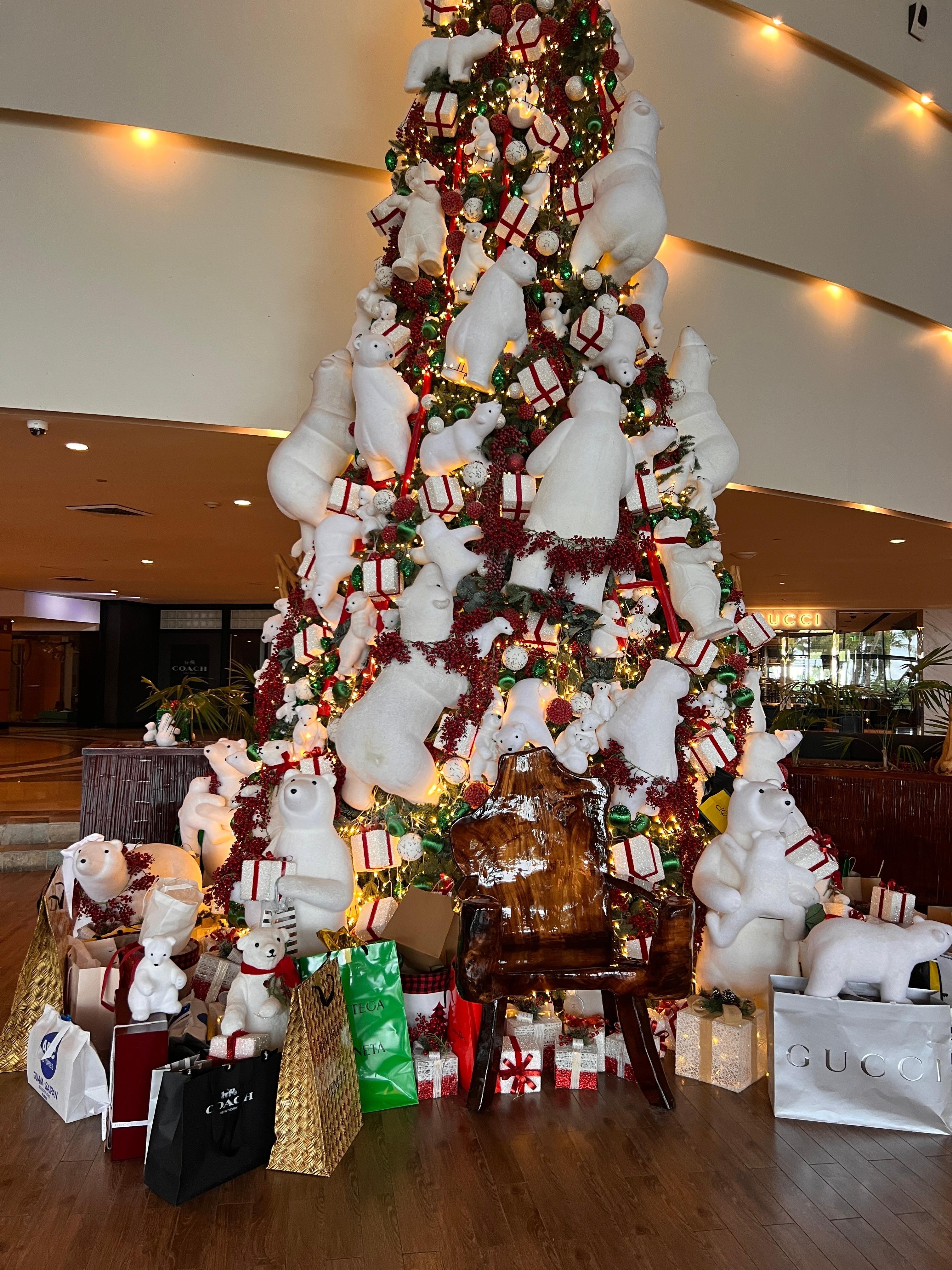 クリスマスツリーが素敵でした。