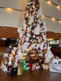 クリスマスツリーが素敵でした。