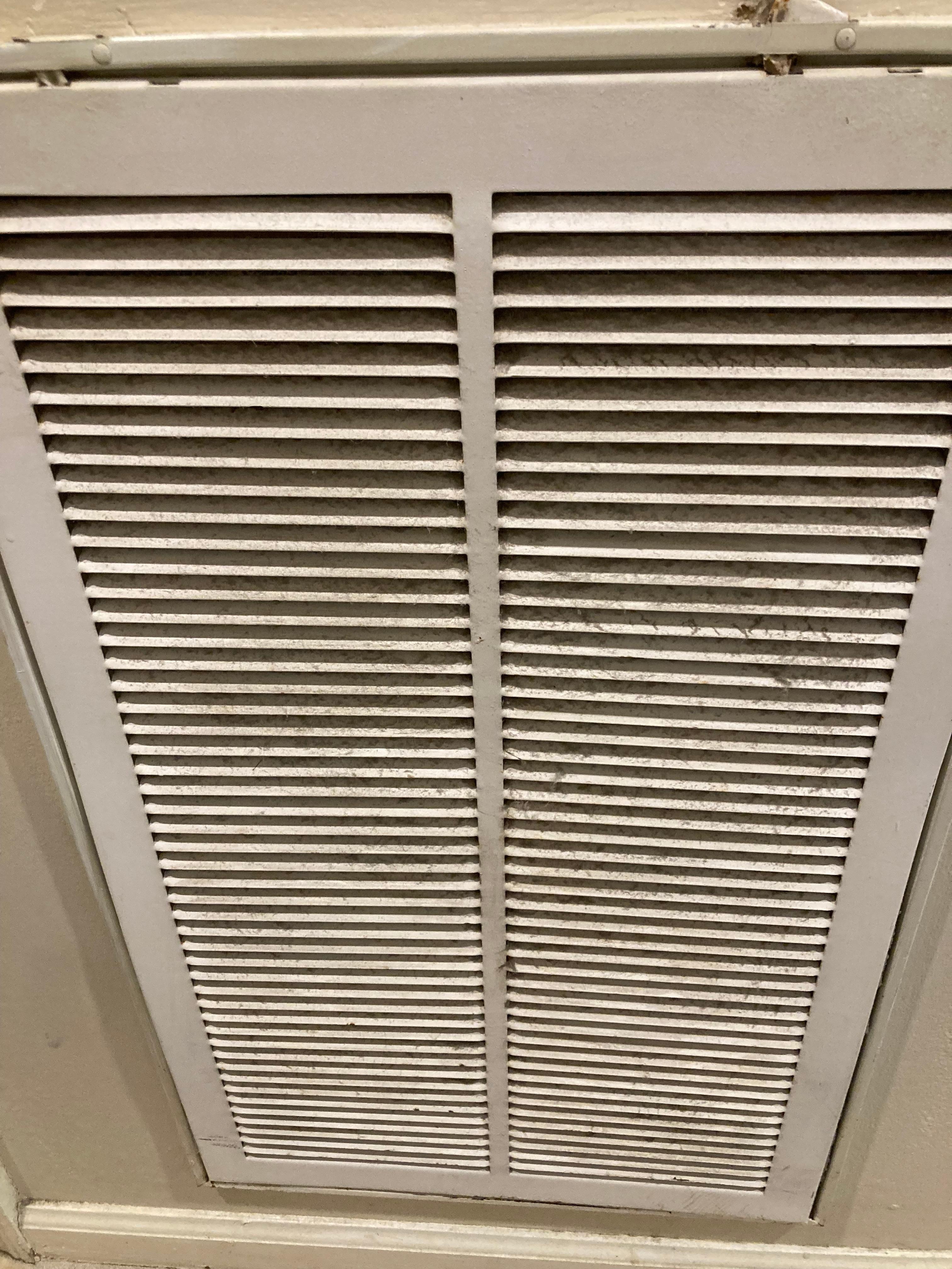 AC vent in front hallway