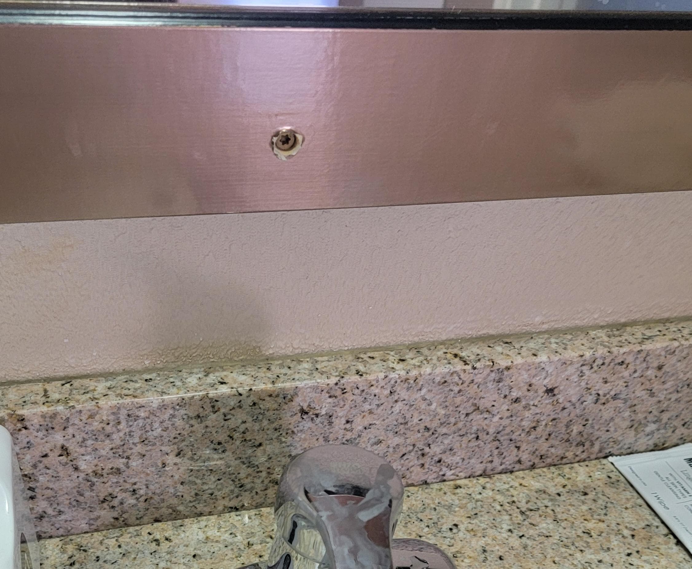 Interesting way to mount mirrors