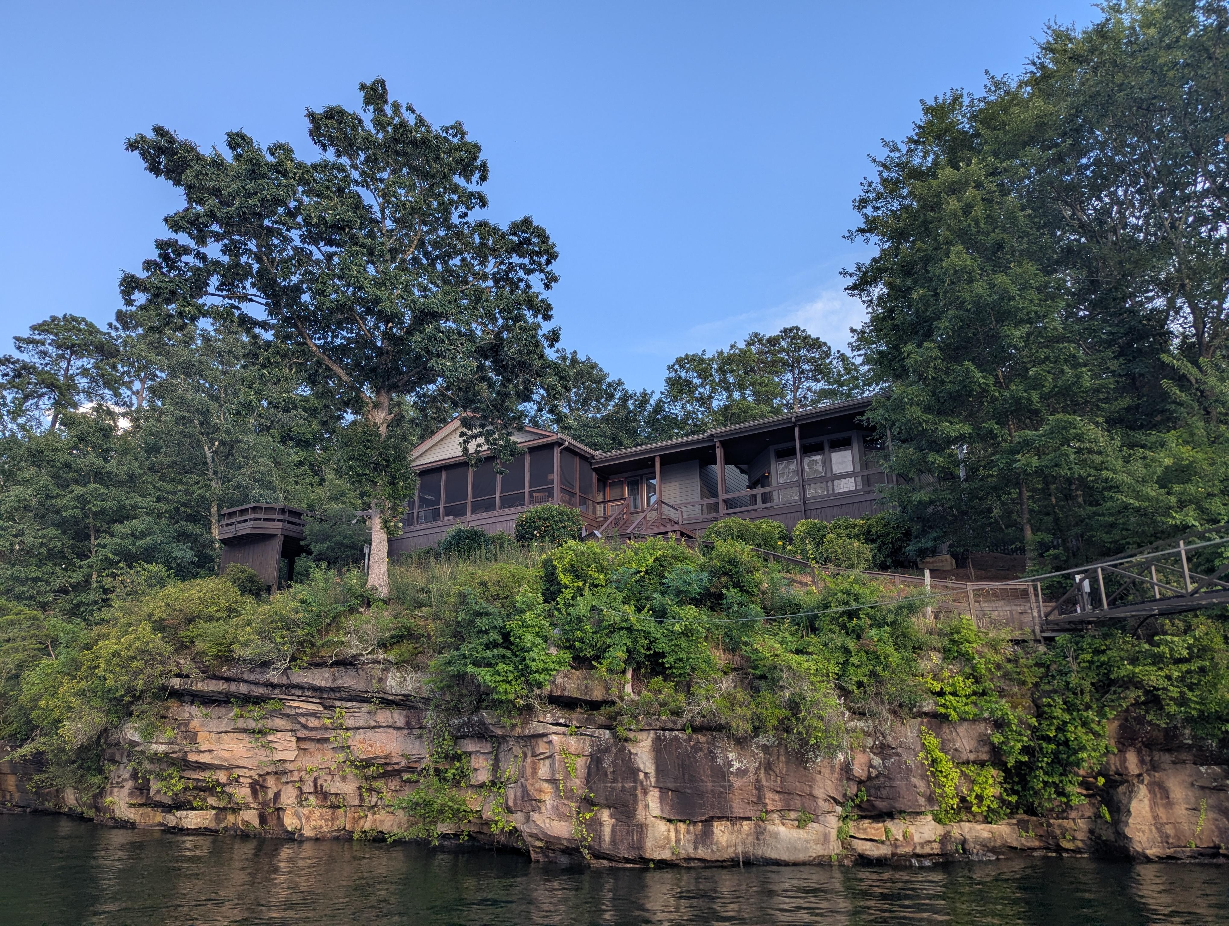 House from the dock