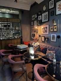 The lounge bar. Good place to play cards or have a quiet chat on the phone.
