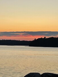 Last bits of sunset