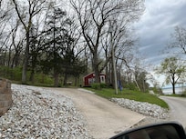 Drive up to house