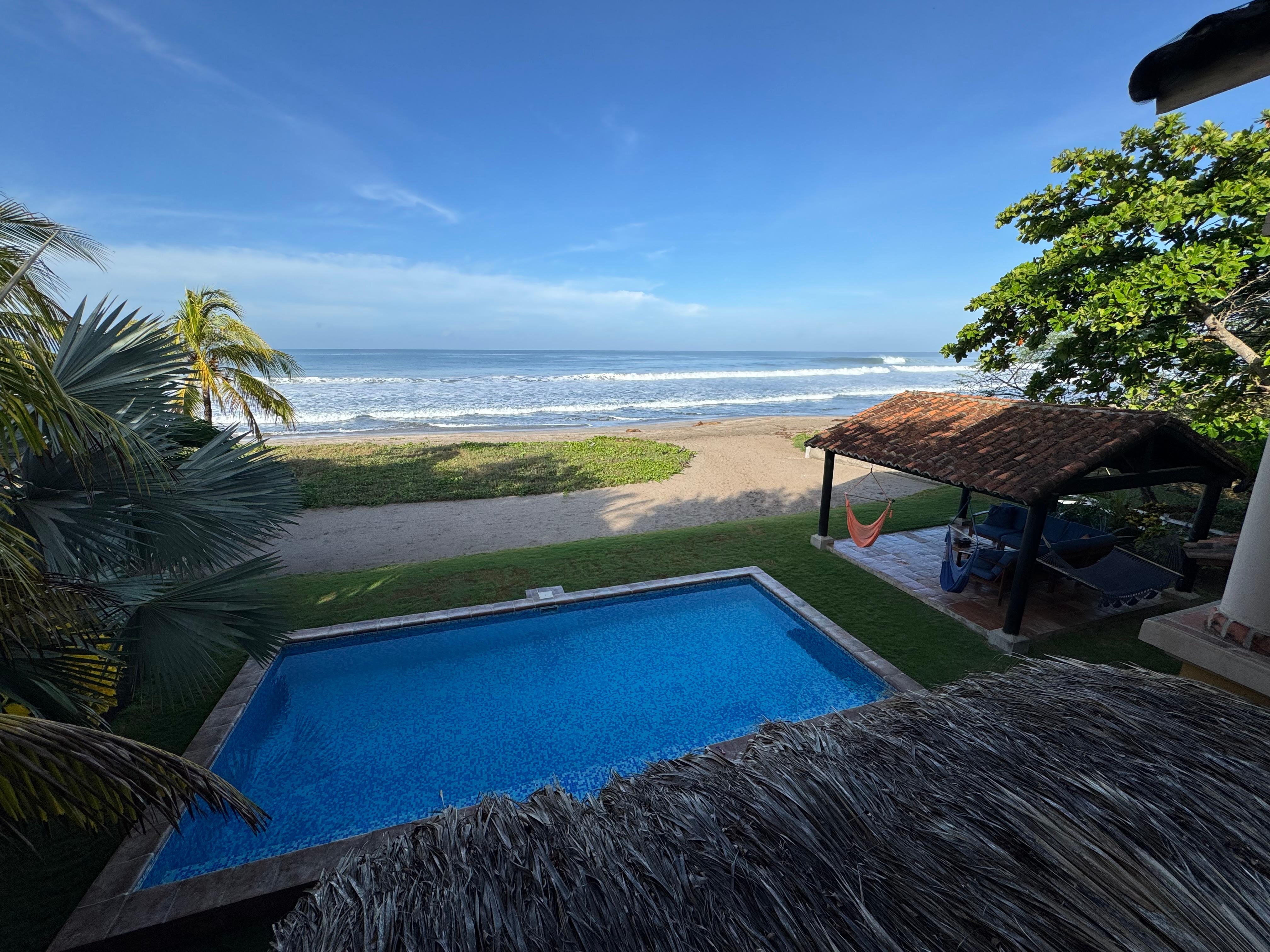 We spent a lot of time in the pool 