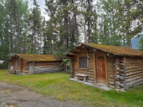 Original cabins onsite